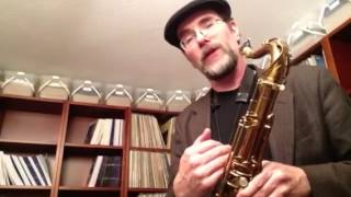 Greg Fishman Jazz Lesson  Descending Chromatic pattern