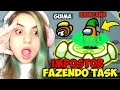 ELE FEZ TASK SENDO o IMPOSTOR e ME TROLLOU no AMONG US!! (FUI MUITO ENGANADA)