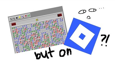 tutorial on how to play Minesweeper for NOOBIES! (but on roblox..) 