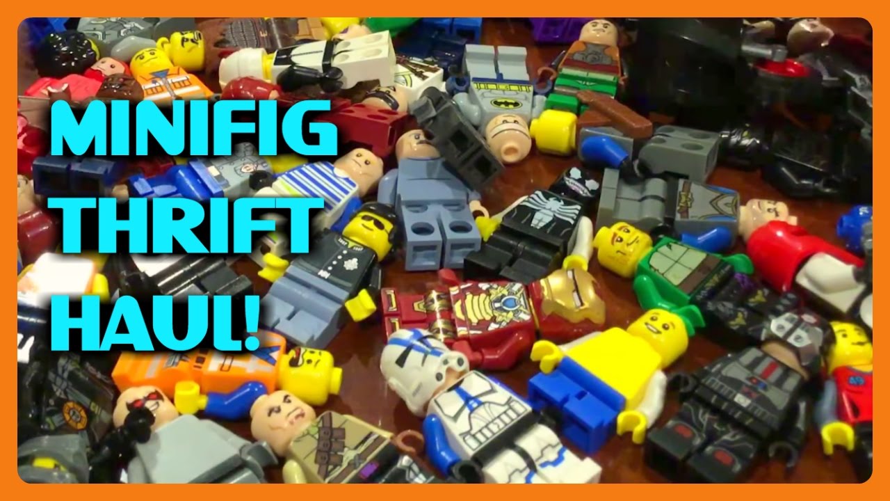 gadgets with small rotary blades LEGO Minifig Extravaganza! (Thrift Shopping Haul) 🤖