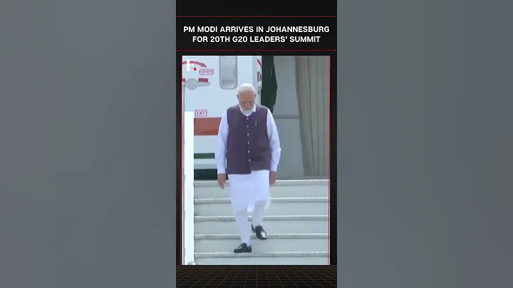 #FirstpostNews: PM Modi Arrives in Johannesburg for First G20 Summit on African Soil | N18G