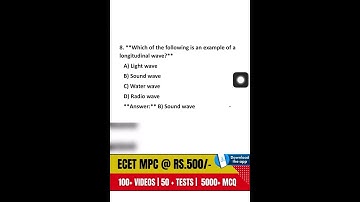 ECET 2025 Physics & Chemistry Guide | How to Get the Best Rank! 🚀 | Q-121 ,#ecet2025