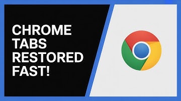 How to Restore Recently Closed Tabs in Chrome After Crash – Easy Fix for Lost Tabs