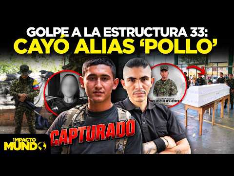 CAZARON a alias POLLO de las F4RC: La verdad detrás de la captura del CABECILLA y el caso de Mónica