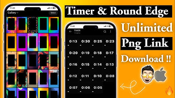 😍Honista Round Edge Timer png Download| Honista v8.1 new Future| iPhone story in Android|Round Edge