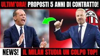 Mercato Milan🔥Contratto Pronto! Colpo Top dalla Serie A💣