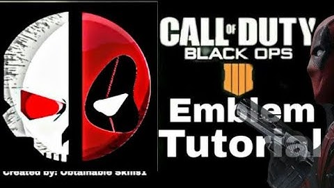 Black Ops 4 Cod Bo4 Emblem Easy Tutorial