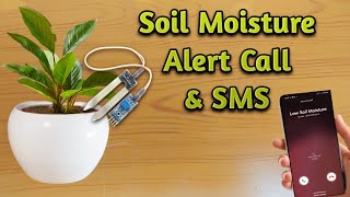 Система оповещения о влажности почвы с Arduino UNO и GSM SIM800C | Автоматические уведомления по ... screenshot 5