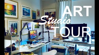 ART STUDIO TOUR 2022 ☆ TRANSFORMING art supplies organization hacks