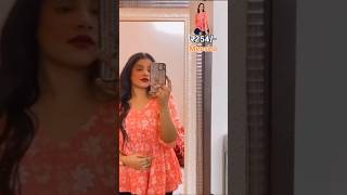 meeshofinds women printed balloon sleeve top 🎀💗#meesho #meeshofinds #top#shortkurti