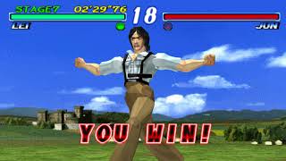 PS1 - Tekken 2 - Lei Wulong Playthrough [4K:60FPS]