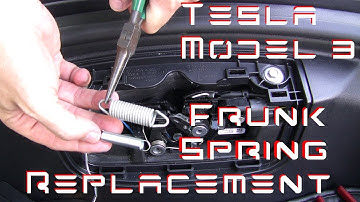Tesla Model 3 - Frunk Spring Replacement