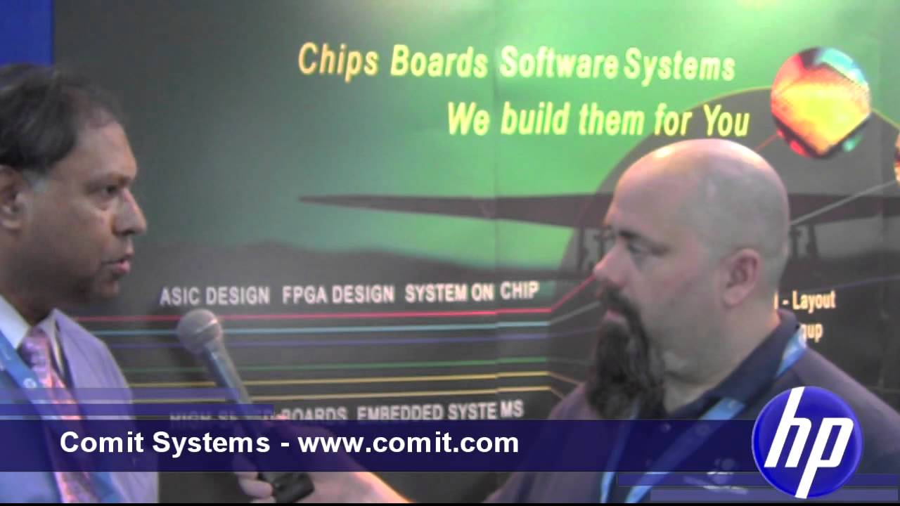 Comit Solutions Makes Motherboards - Interop 2011 - YouTube