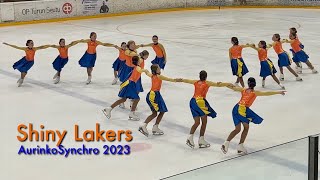 Shiny Lakers - AurinkoSynchro 2023 - Muodostelmaluistelu Synchronized Skating