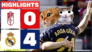 CAT MEMES: GRANADA CF 0 - 4 REAL MADRID | HIGHLIGHTS LALIGA | LaLiga 2023\/24