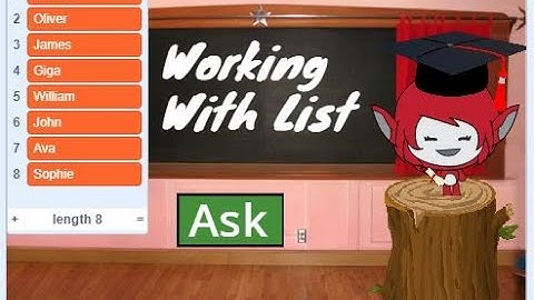 Scratch Tutorial | Working With List | How To Use List In Scratch