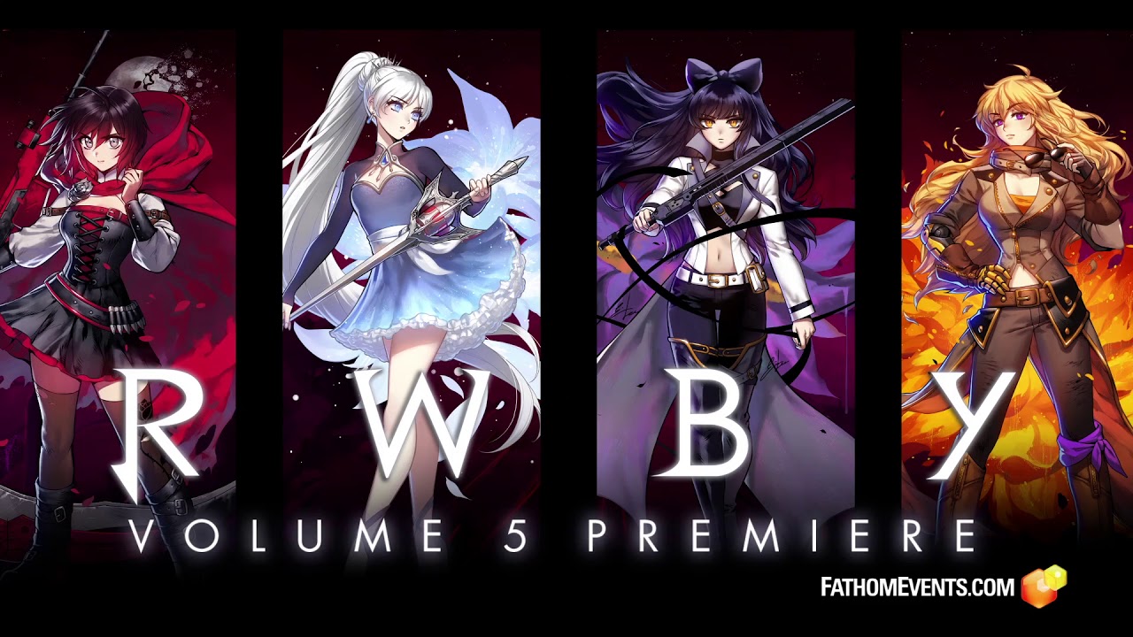 Rwby Volume 5 Premiere In Movie Theaters Fathom Events