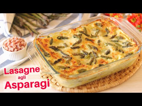 WHITE LASAGNE WITH ASPARAGUS | Quick and easy recipe from Lorenzo in the kitchen