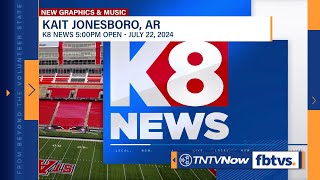 KAIT (K8) 5pm News Open (07.22.24)
