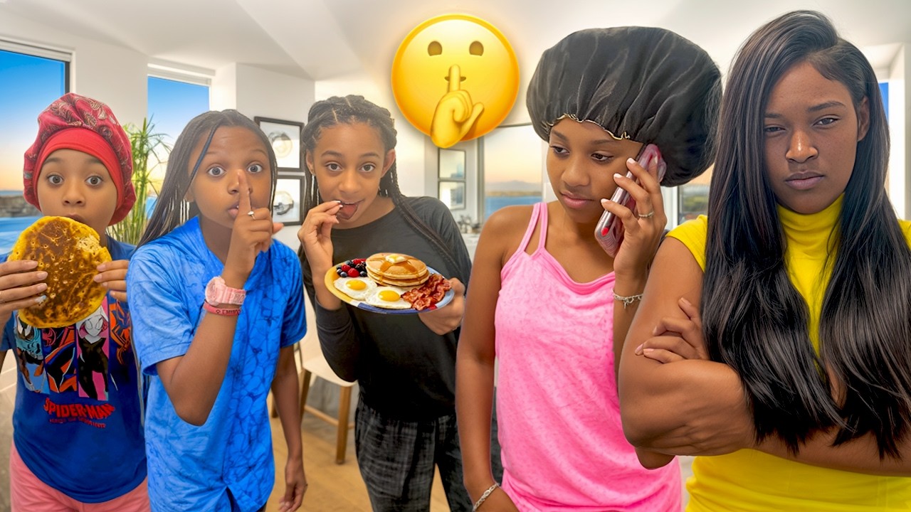 SIBLINGS GET CAUGHT COOKING WHILE HOME ALONE … They learned a bad lesson 😱✅