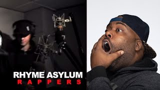 American Reacts to UK HIP HOP Rhyme Asylum - Fire In The Booth Reaction