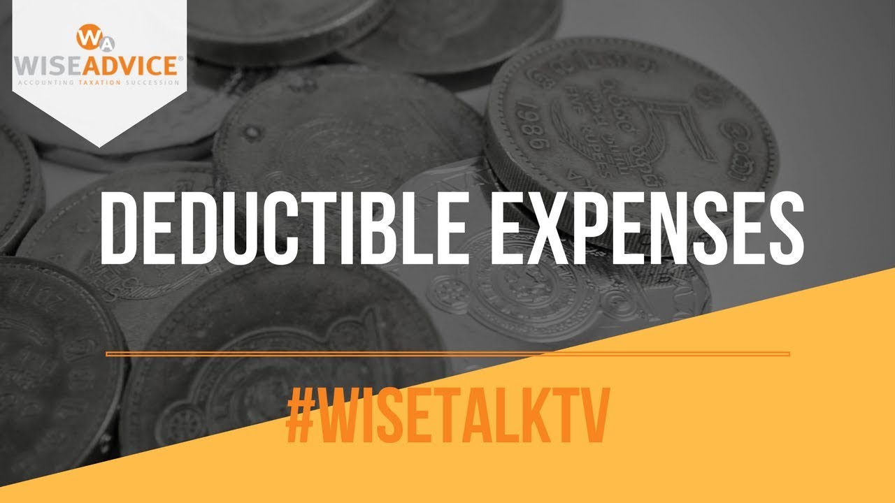 Deductible Expenses - YouTube