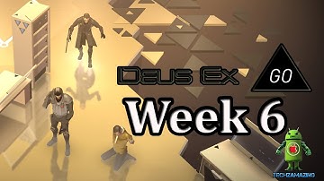DEUS EX GO WEEK 6 Level 1 2 3 4 5 MASTERMIND WALKTHROUGH - ROBOTS SPOTLIGHT