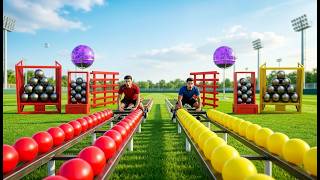 Can Anyone Finish This Giant Balloon Course 🏁🎈