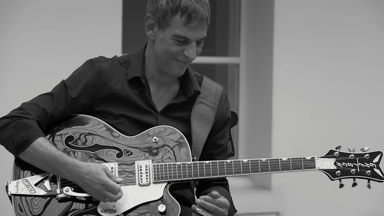 Black Western Electro Guitare - Fullshow