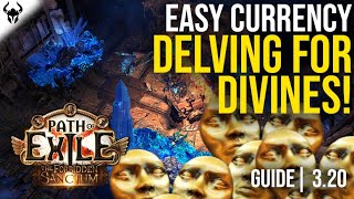 PoE 3.21 - A Guide on how to make Divines the Easy way in Delve (revised for 1/4/2023)