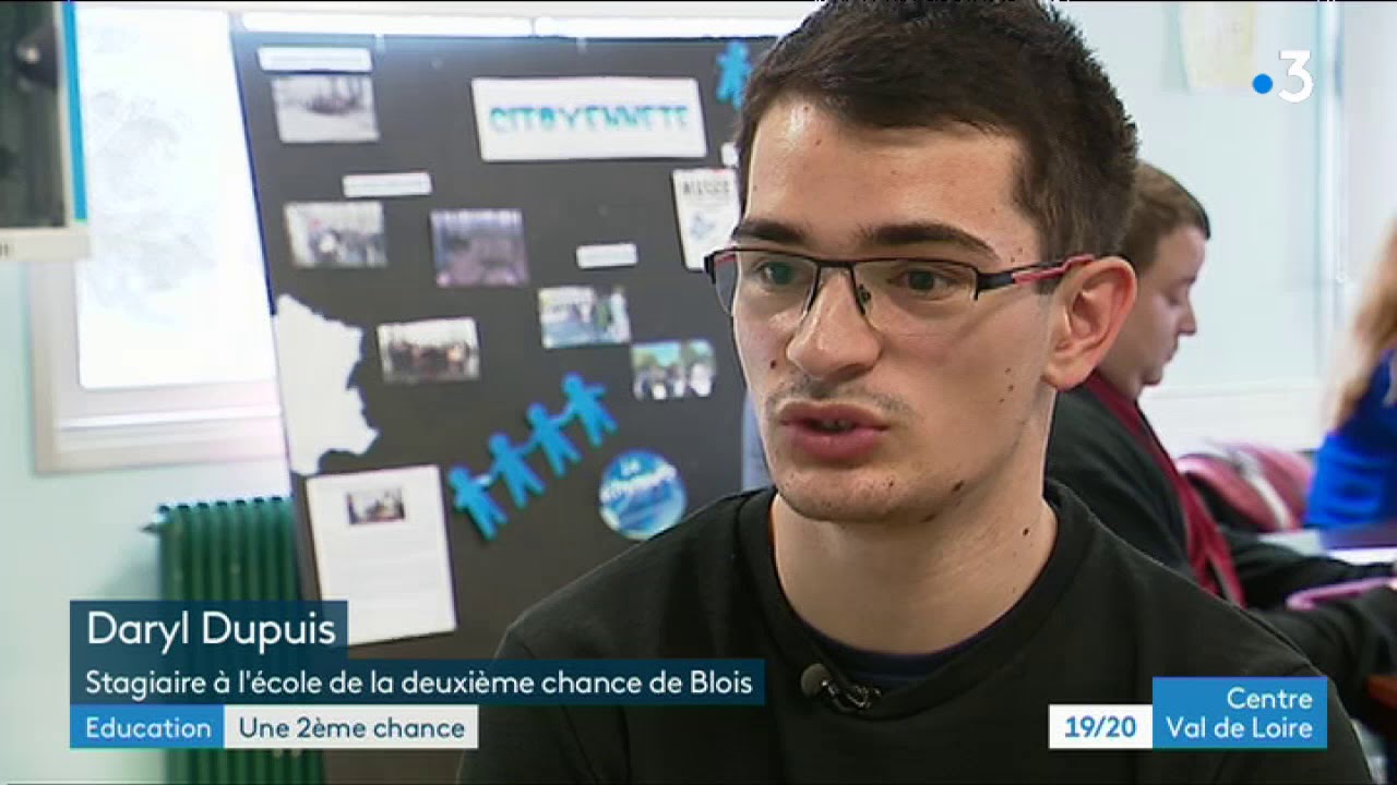 Zoom sur l'Ecole de la deuxième chance de Blois france télévisions sport