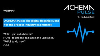 ACHEMA Pulse  How to exhibit at the digital flagship event for the process industry screenshot 4