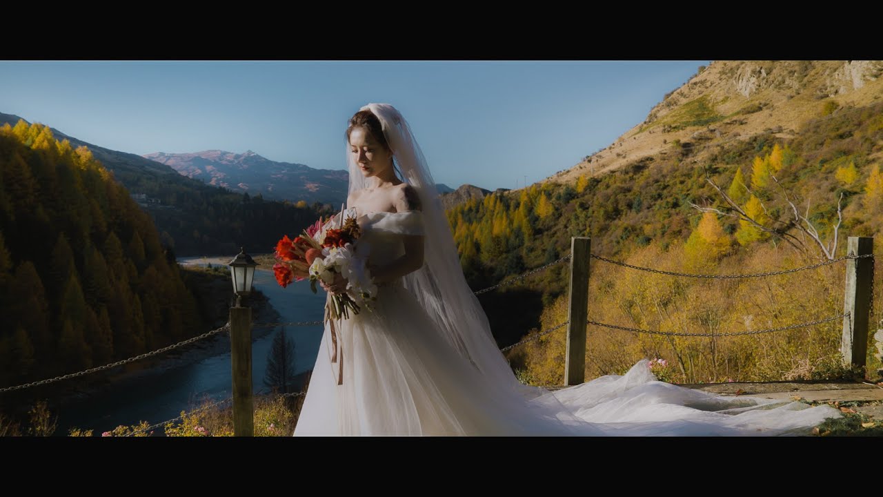 Wedding at Trelawn Queenstown | 皇后镇淘金河谷婚礼｜新西兰旅拍｜Vibe Films