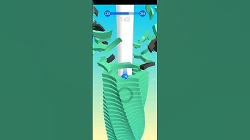 Stackball Level 233 #Stackball #gaming #Shorts