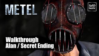 Metel Horror Escape — Walkthrough [Chapter 1 (Alan) Secret Ending  Rabbit Mask]