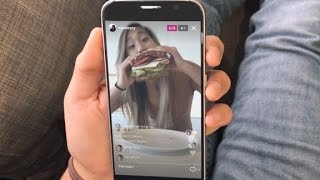 Instagram launches live video and disappearing messages