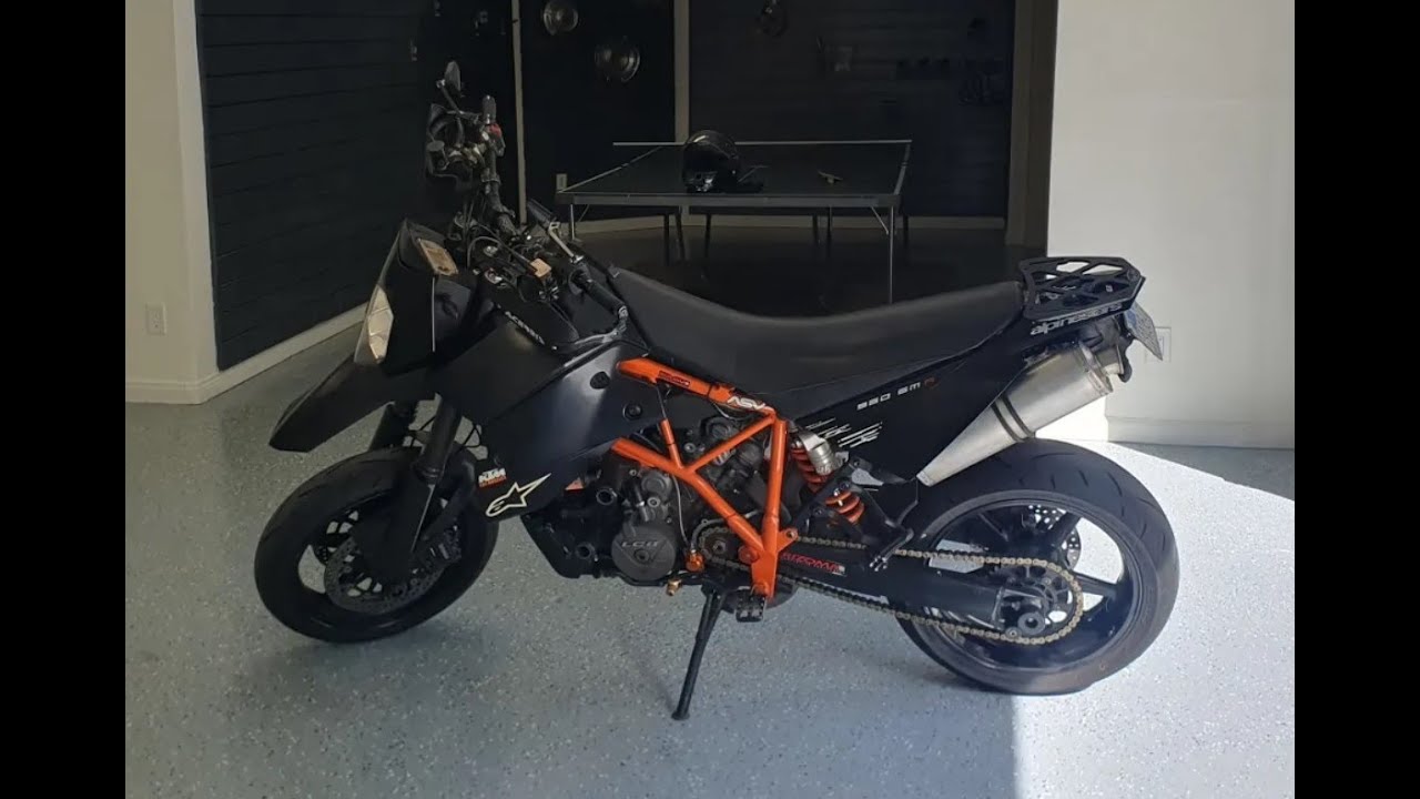 KTM 950 SMR Oil level and consumption