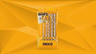 5 Pcs SDS plus Hammer drills bits set AKD2052 HD