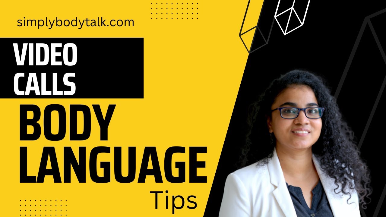 Video calls body language | Tips and techniques | Best online course ...