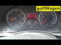 VW Golf 5 driving without ABS sensors / when the speedometer stops