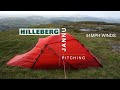 You dont see this much on youtube  hilleberg jannu high wind pitching