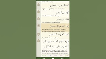 Thumbnail of Surat Al Fatihah, Syaikh Sa'ad al Ghamidi