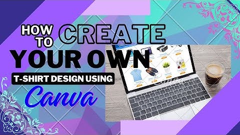 How to create t-shirt  👕 designs with Teespring using canva.
