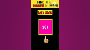 Find Hidden Number 🤩😍😎-/ #puzzles #paheliyan #riddles #games #viral #shorts