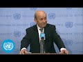 Security Council President France On Libya Security Council Media Stakeout July 15 2021 Security Council President France On Libya Security Council Media Stakeout July 15 2021