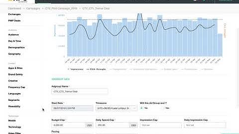KNOREX XPO HOWTO :: CTV/OTV Ad Group Targeting Settings