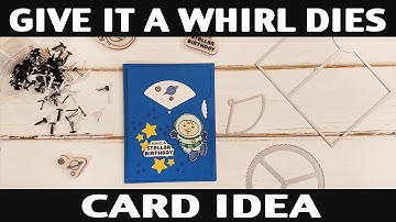 Stamping Jill - Give It A Whirl Dies Card Idea