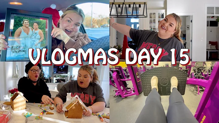 LEG DAY, GIFT IDEA + GINGERBREAD HOUSES WITH MOM |...