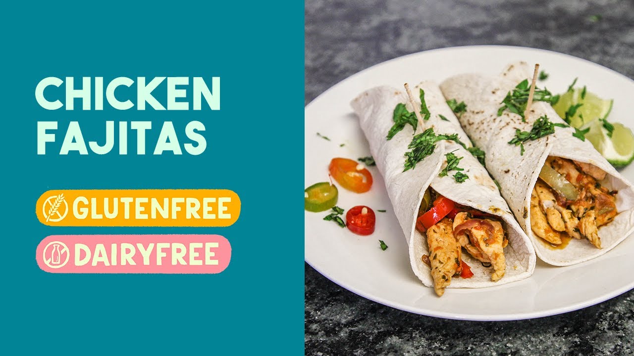 Quick chicken Fajitas Recipe Gluten Free YouTube