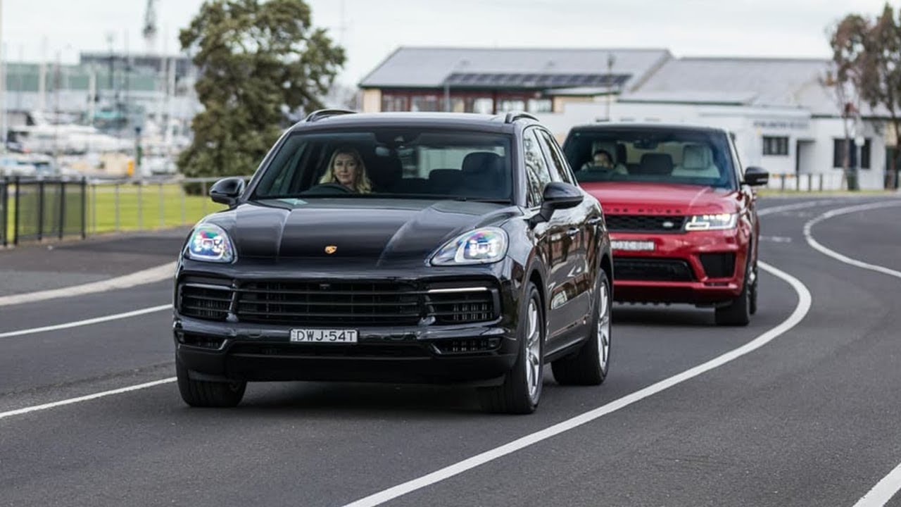 2019 Range Rover Sport vs 2019 Porsche Cayenne S YouTube